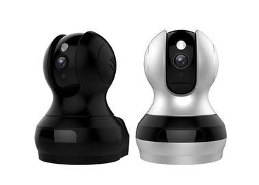 Kamera Keamanan Inframerah Nirkabel Putih Abu-abu 2.4G WIFI Untuk Toko / Kantor / Rumah