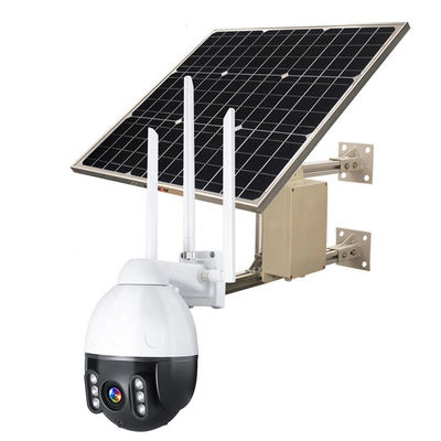 2.4GHz 0.001LUX Solar Powered 4g Kamera Sistem Keamanan Rumah Nirkabel